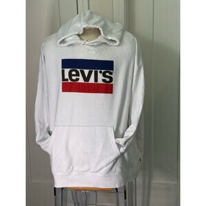 Levi's Red White and Blue Hoodie - Men's Plus Size 4X